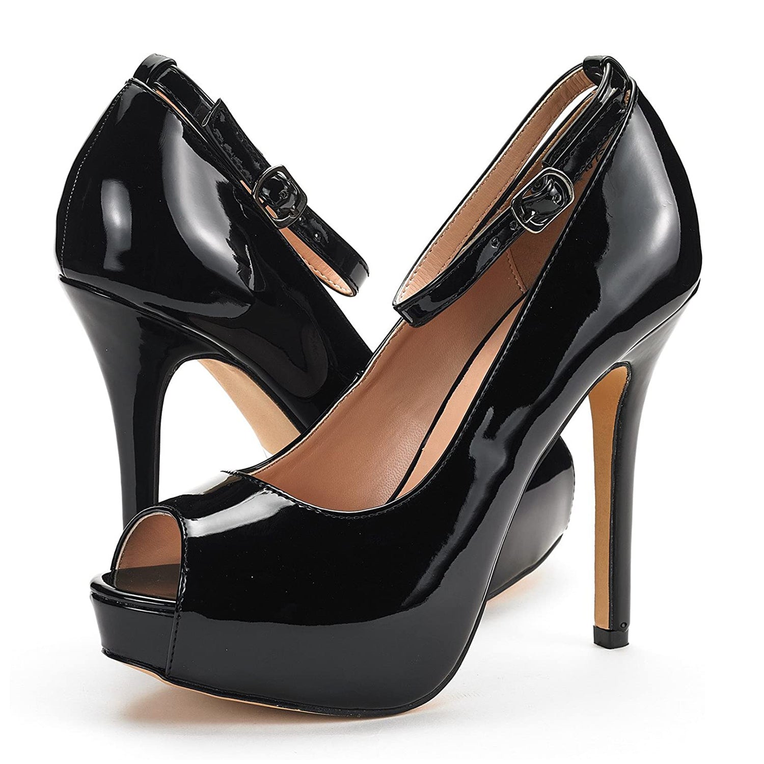 High Heel Platform Dress Pumps