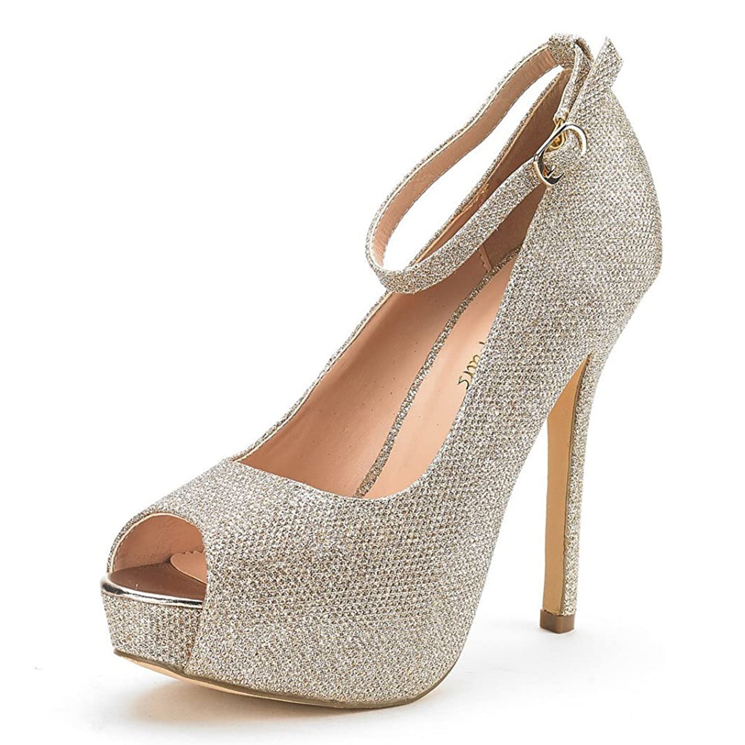 High Heel Platform Dress Pumps