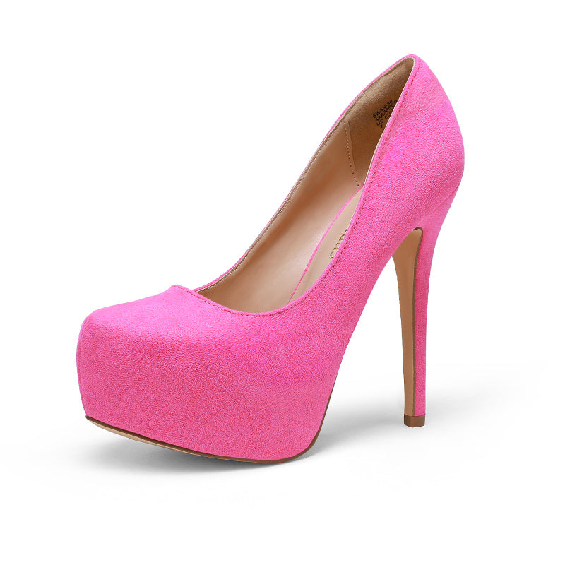 High Heel Platform Pumps