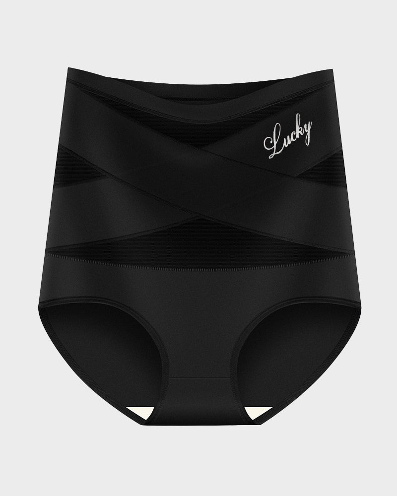 High-Waist Tummy Control Seamless Shaping Panties (4 Pack)
