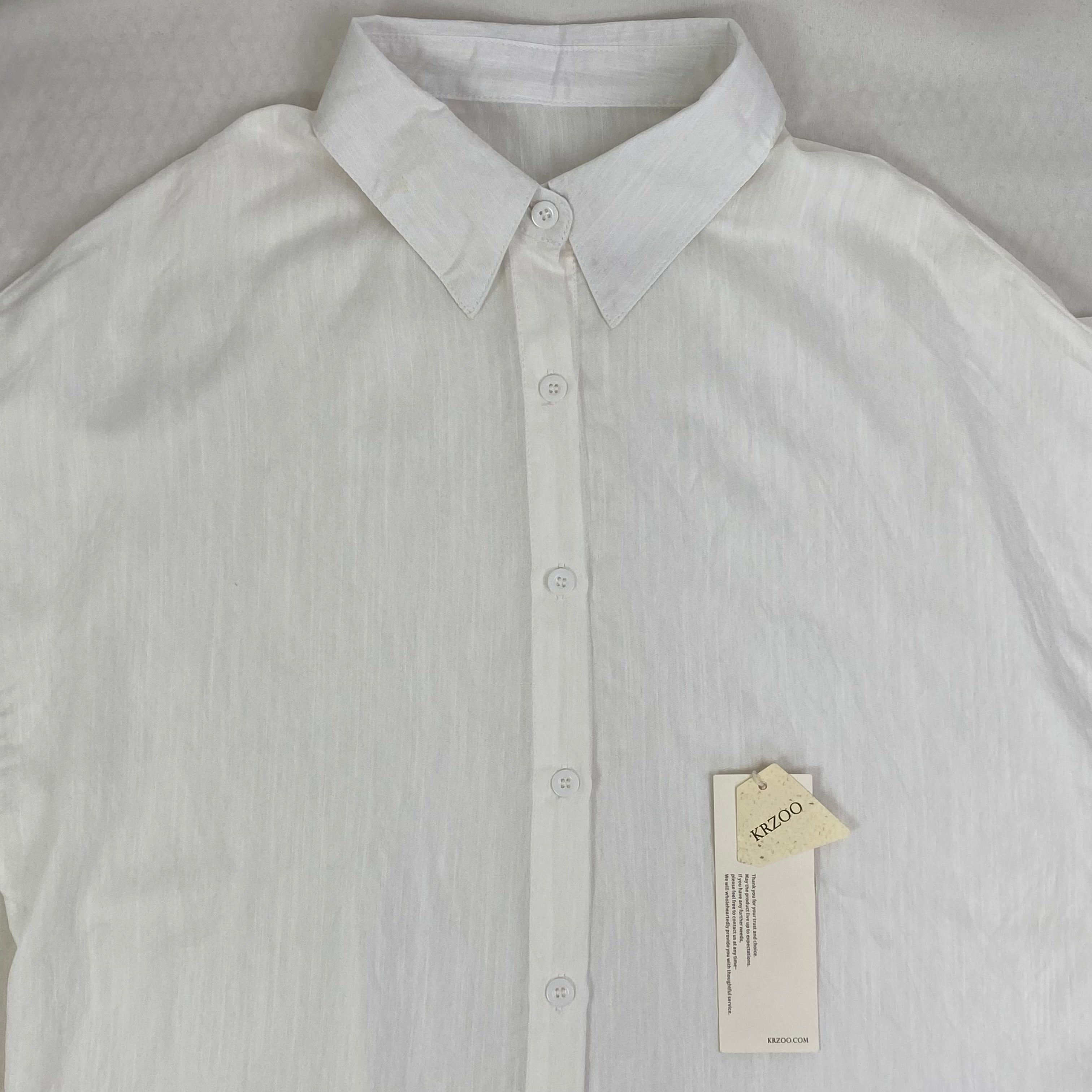 White linen shirt and silk linen shorts set