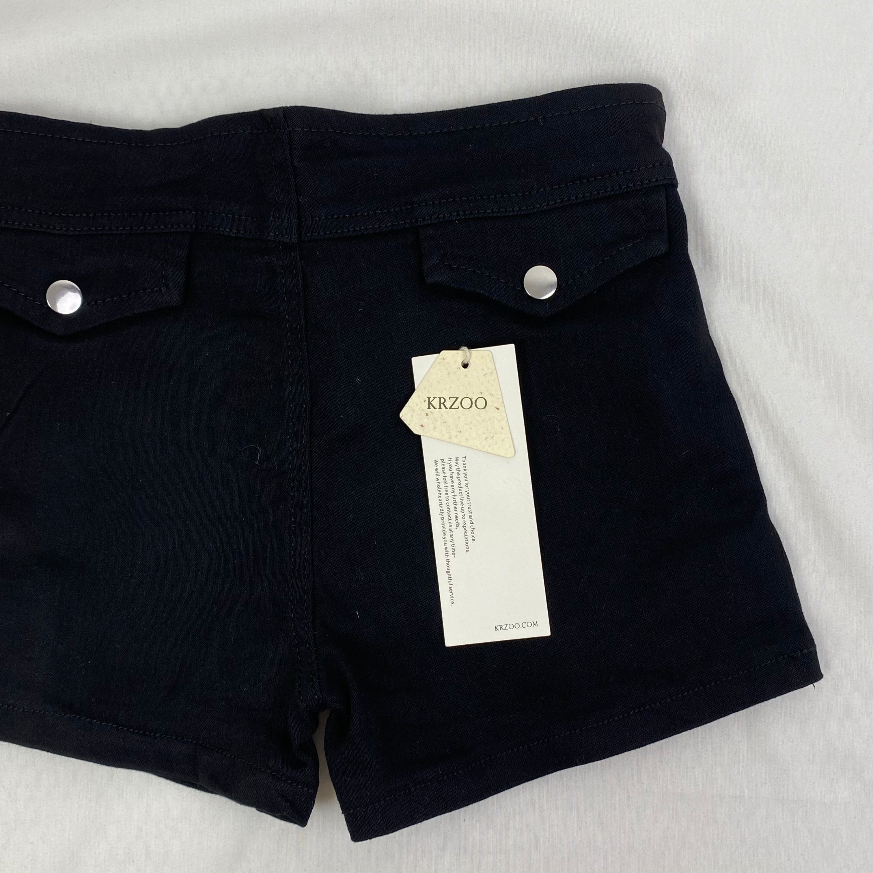 Y2K ultra-short heavy-duty riveted denim shorts