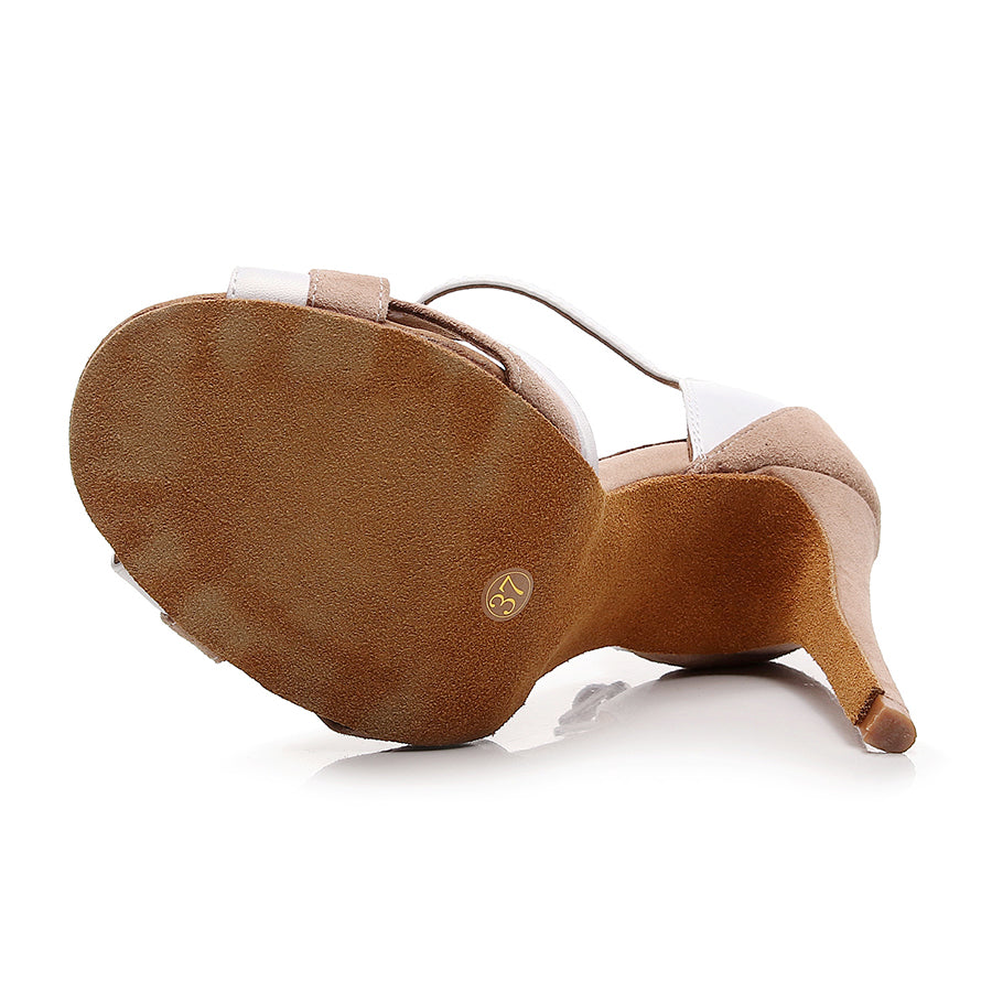 Women's Real Leather 11cm Heel Latin Shoes Salsa Shoes Ballroom Dance Shoes Dance Heels