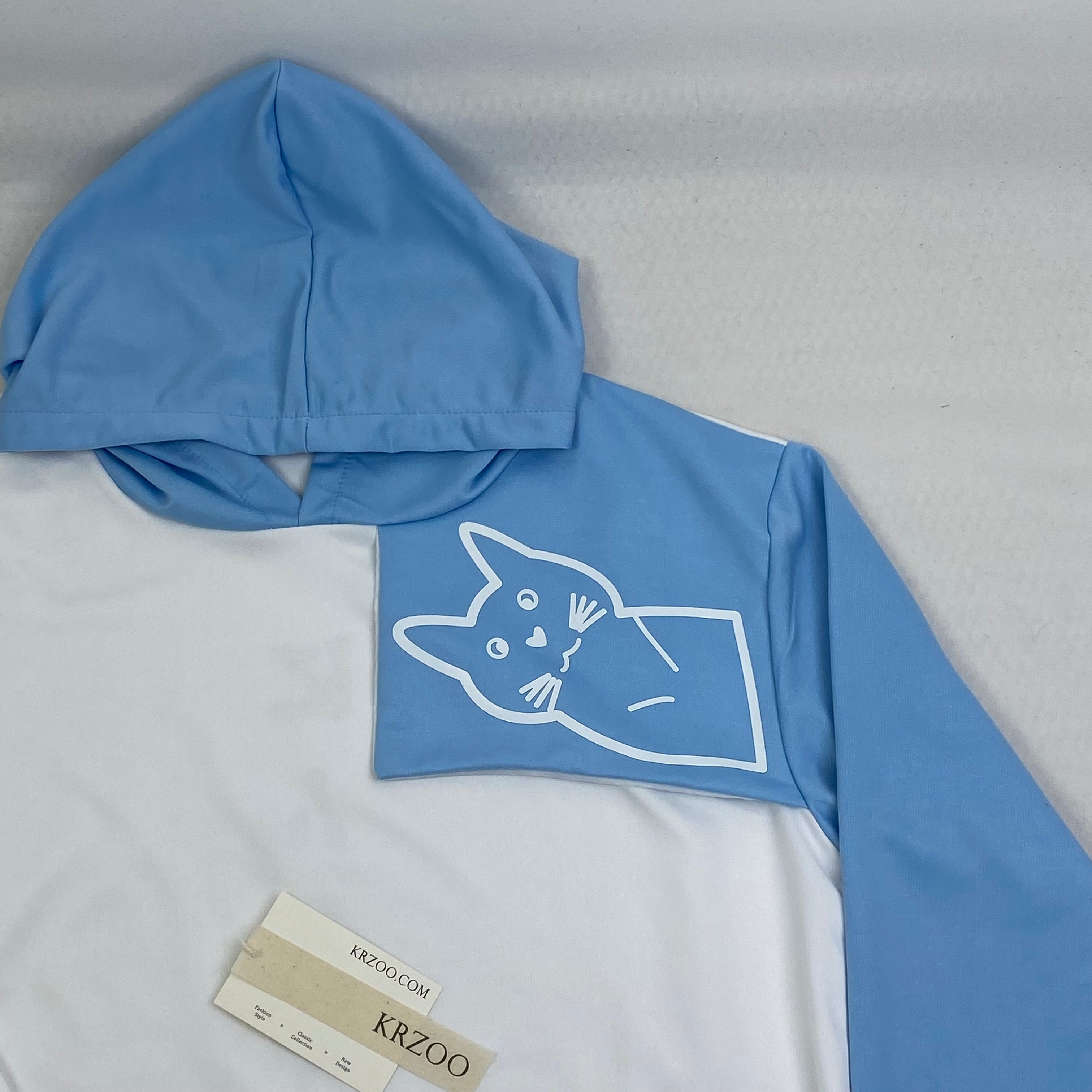 Cat Hooded Loose Sweatshirt
