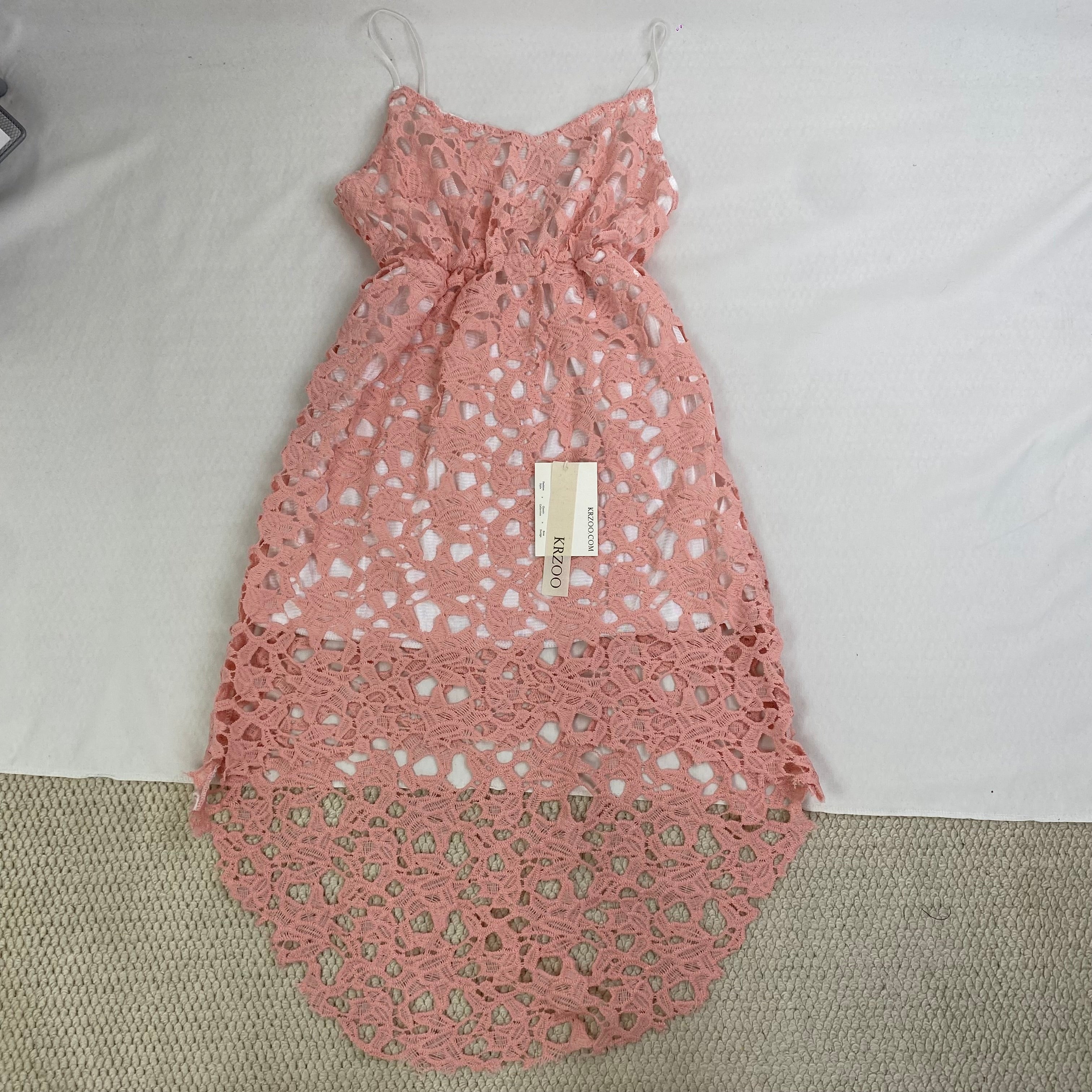 Open-back, backless, casual sleeveless dress