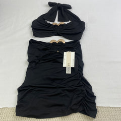 Love Heart Solid Color Split-Piece A-line Skirt