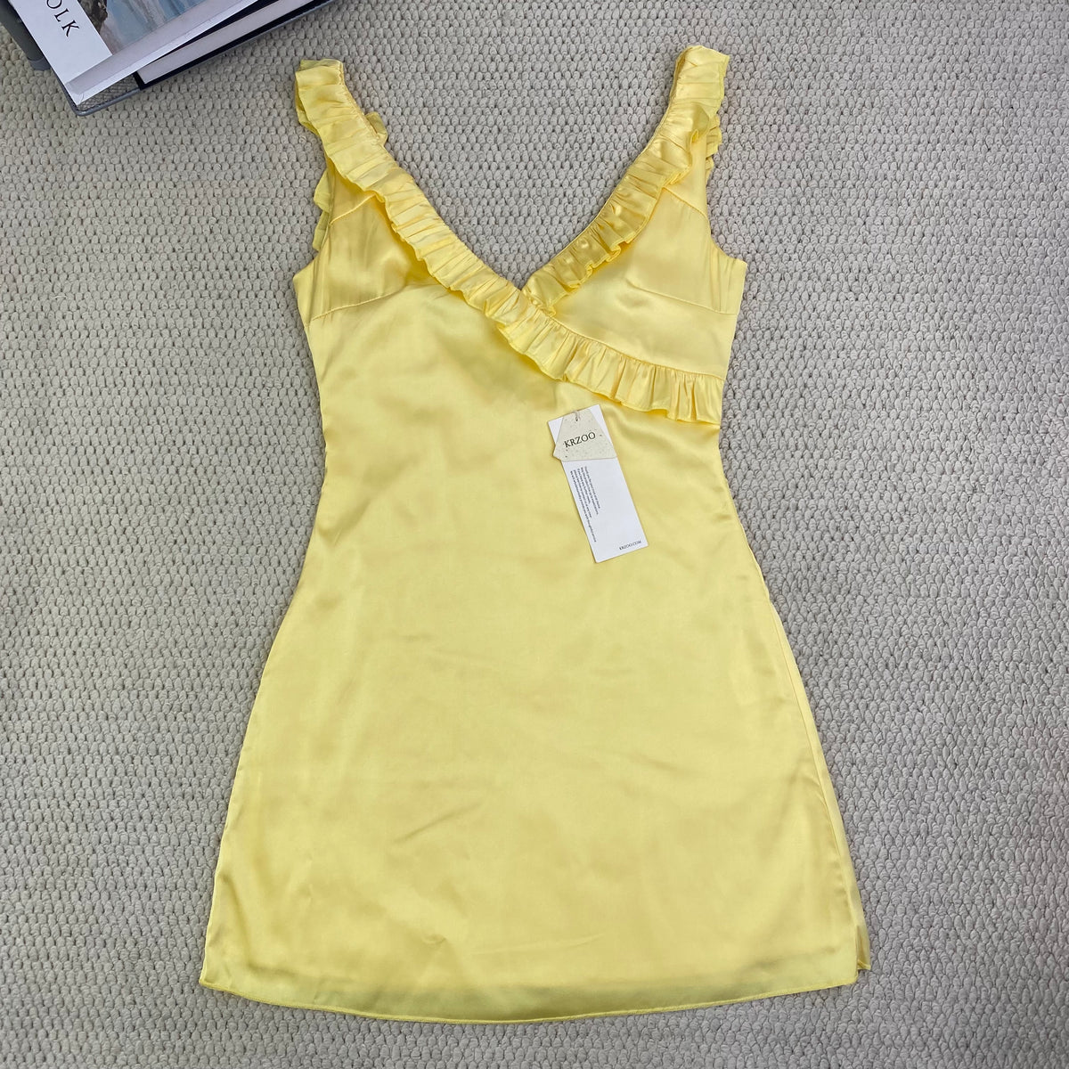 Strapless sleeveless racerback short dress