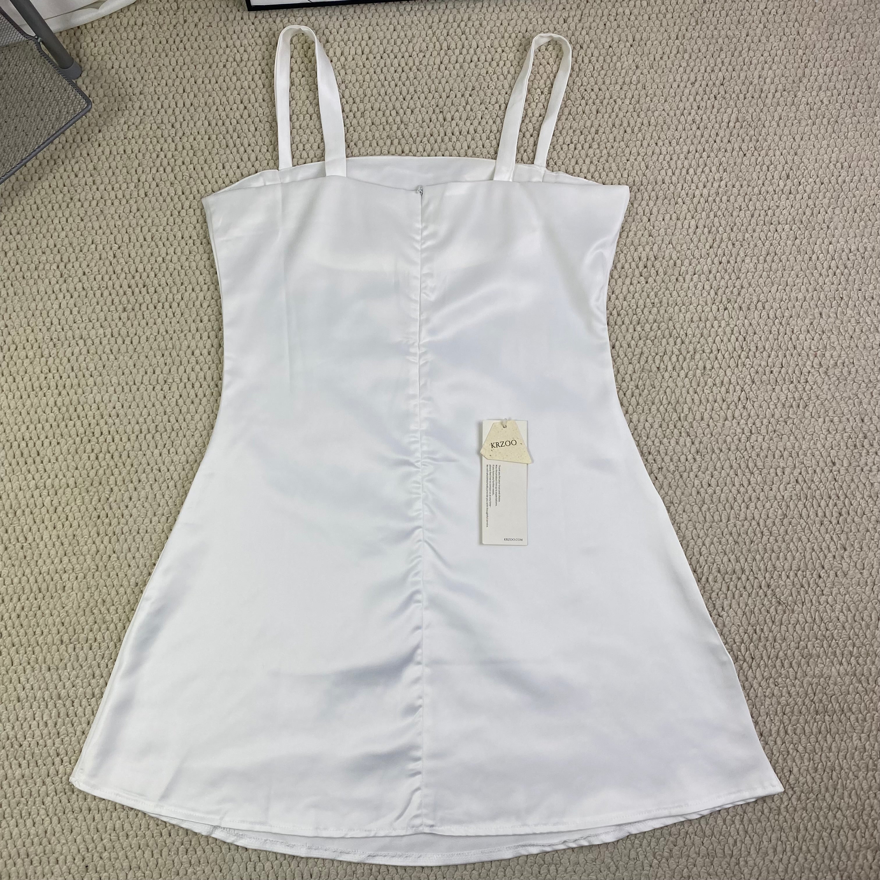 Pure Desire Square-neck A-line Dress