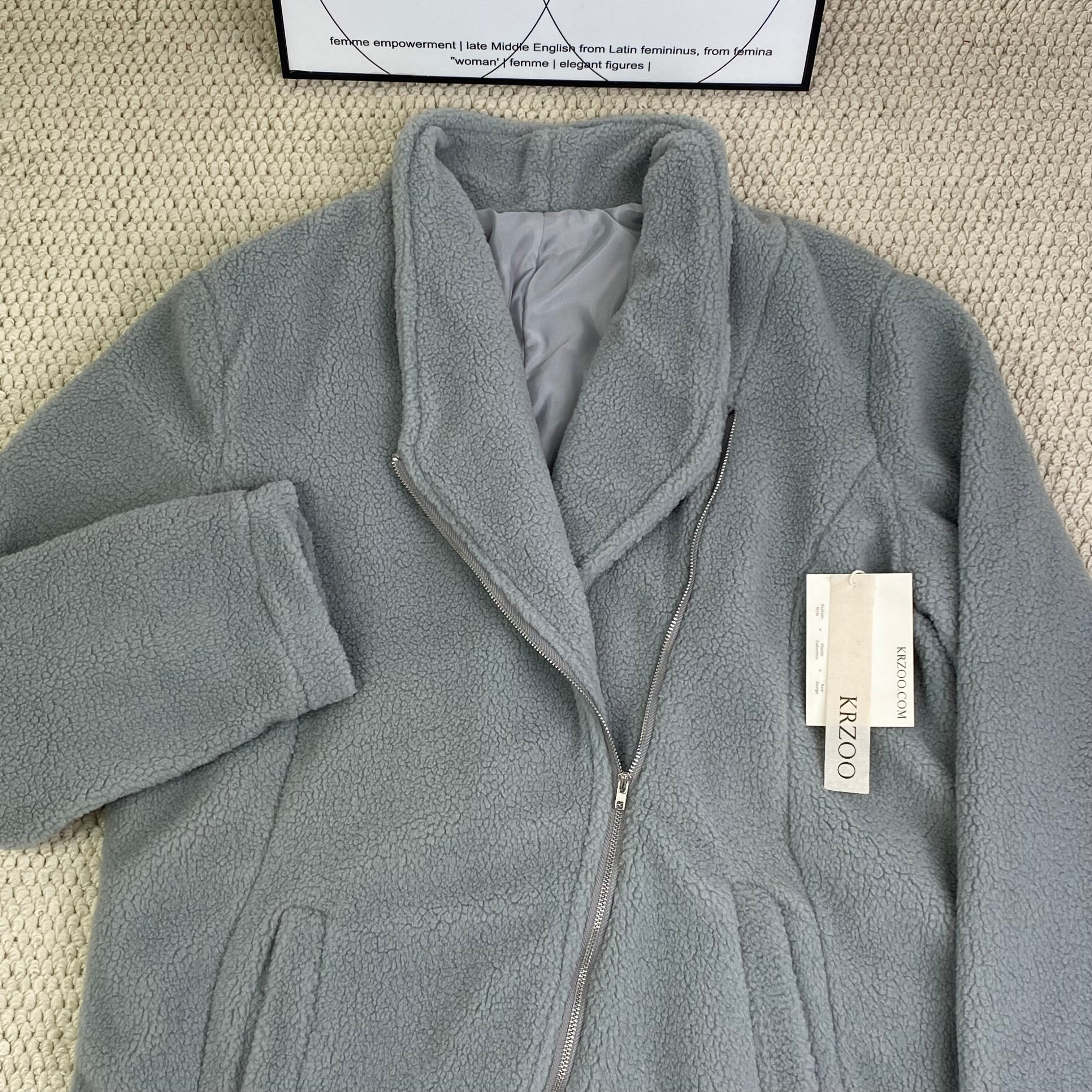 Down and fleece pullover jacket