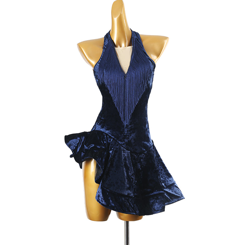 Customisable-Women's V-neck DanceWear Dance Dress Performance Wear