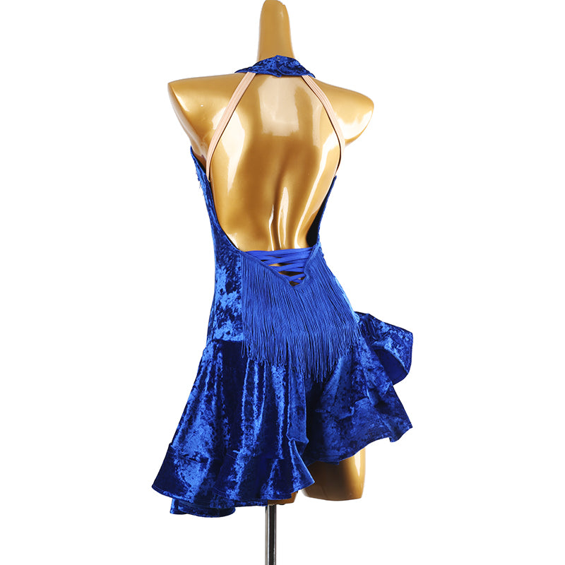 Customisable-Women's V-neck DanceWear Dance Dress Performance Wear