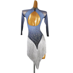 Customisable-Women's 3/4 Sleeve DanceWear Dance Dress Performance Wear