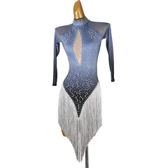 Customisable-Women's 3/4 Sleeve DanceWear Dance Dress Performance Wear