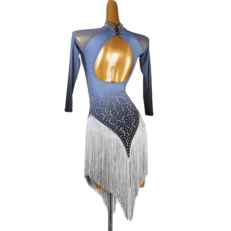 Customisable-Women's 3/4 Sleeve DanceWear Dance Dress Performance Wear