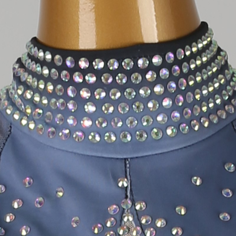Customisable-Women's 3/4 Sleeve DanceWear Dance Dress Performance Wear