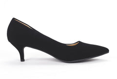 Kitten Heel Pointed Toe Pumps