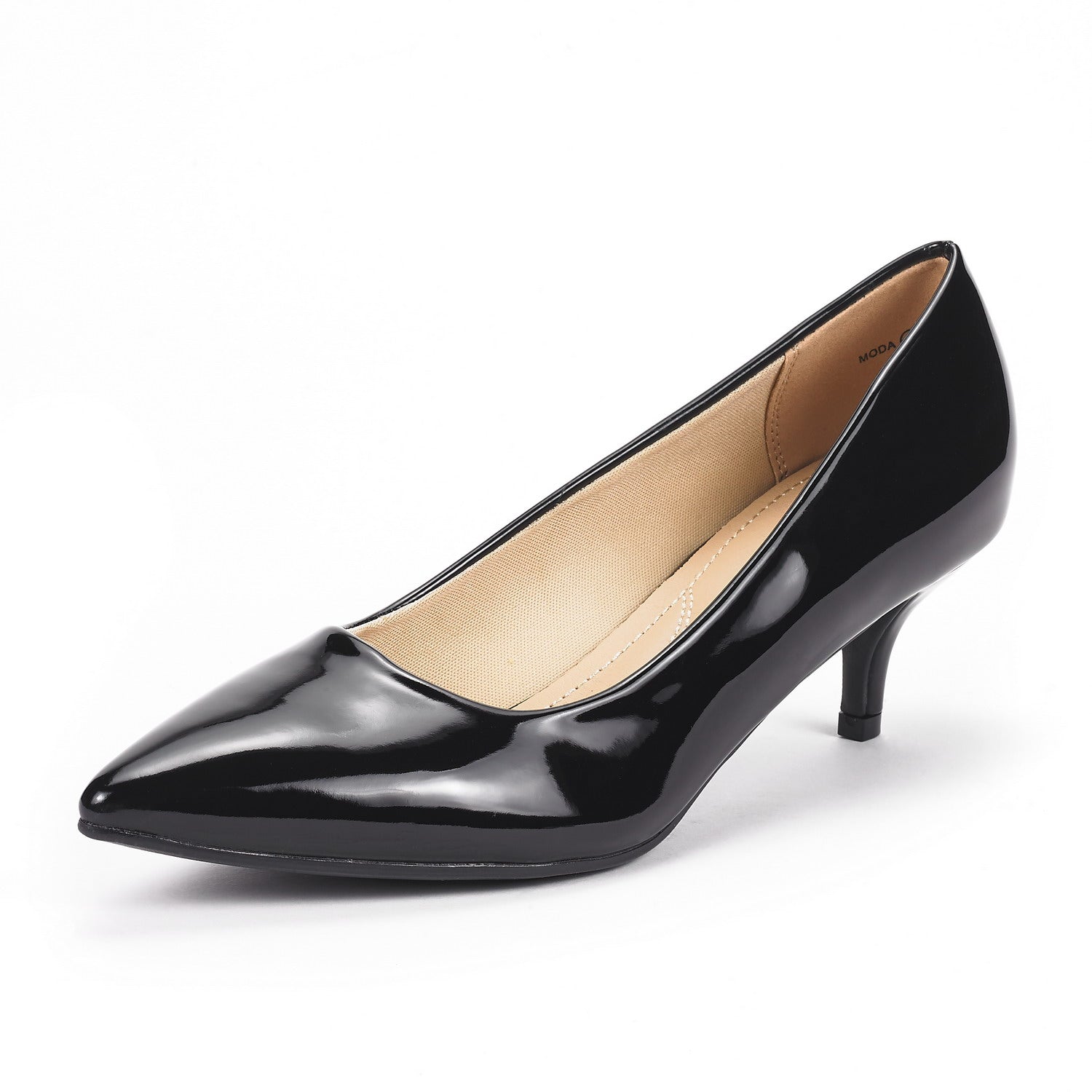 Kitten Heel Pointed Toe Pumps