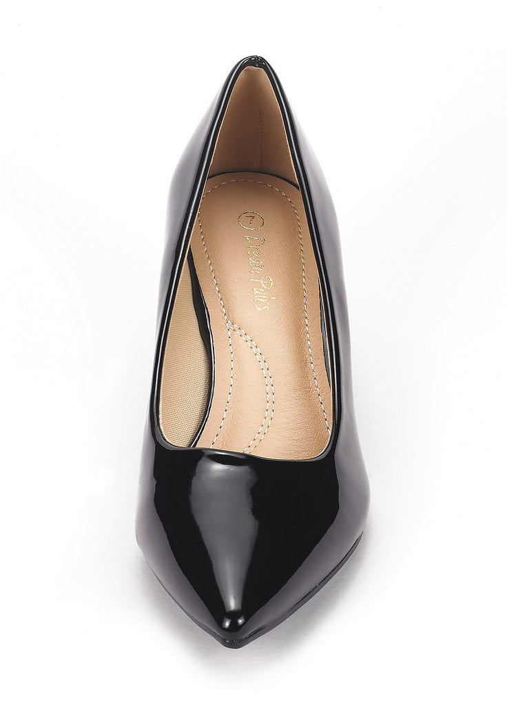 Kitten Heel Pointed Toe Pumps