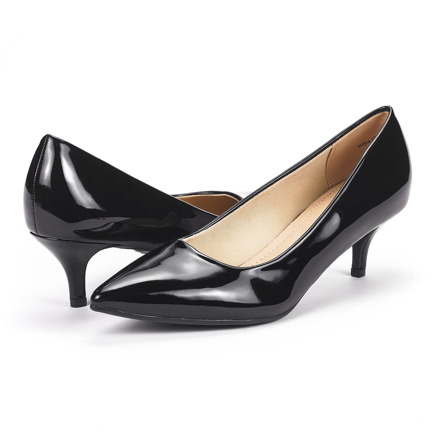 Kitten Heel Pointed Toe Pumps