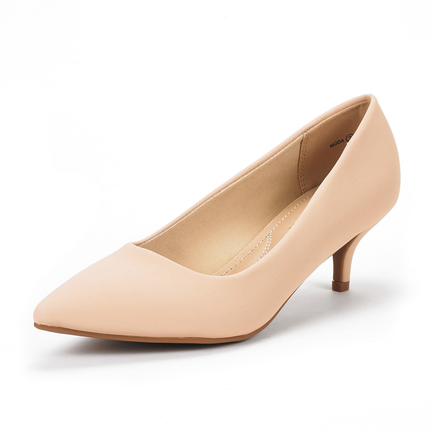 Kitten Heel Pointed Toe Pumps