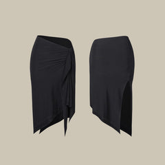 Women's Black Latin Dance Srt Training Short Srt Dancewear