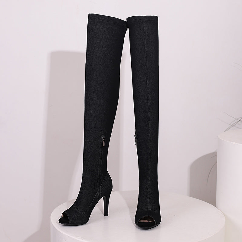 Women's 7cm/9cm Dance Heels Boots JazShoes Pole Dancing Shoes