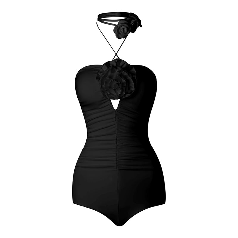 Women's Milk Silk Strapless Latin Dance Bodysuits Dance Wear Training Performance Bodysuits