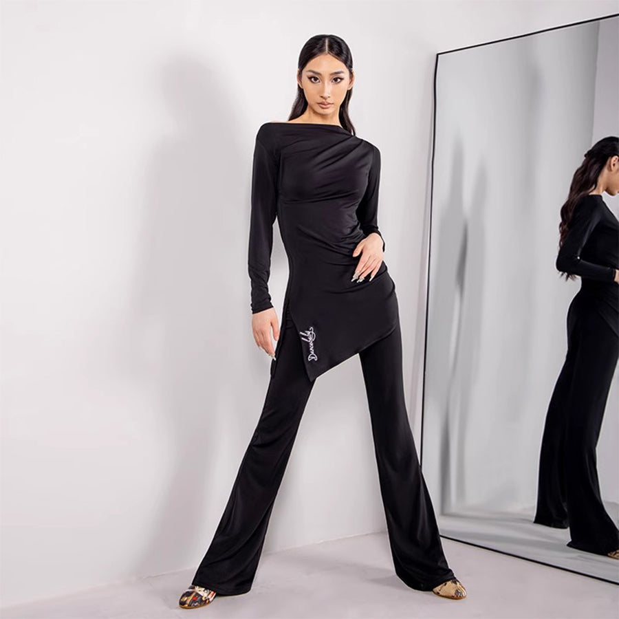 Women's High Waist Dance Pants Training Pants Dancewear