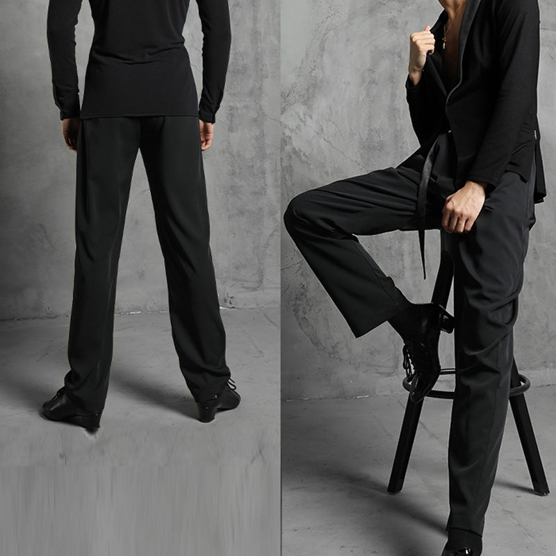 Men's Polyester Latin Pants Dance Wear