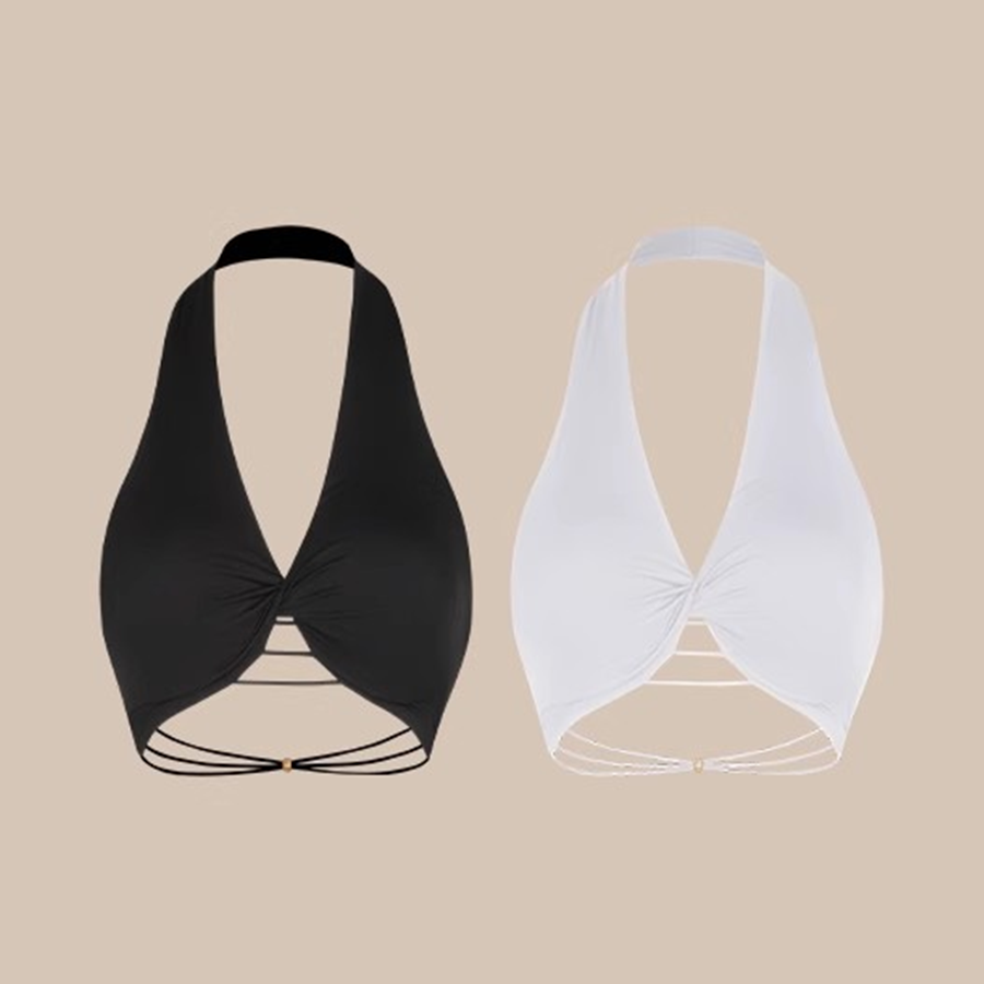 Women's Milk Silk Latin Tops Practice Tops Latin DanceWear