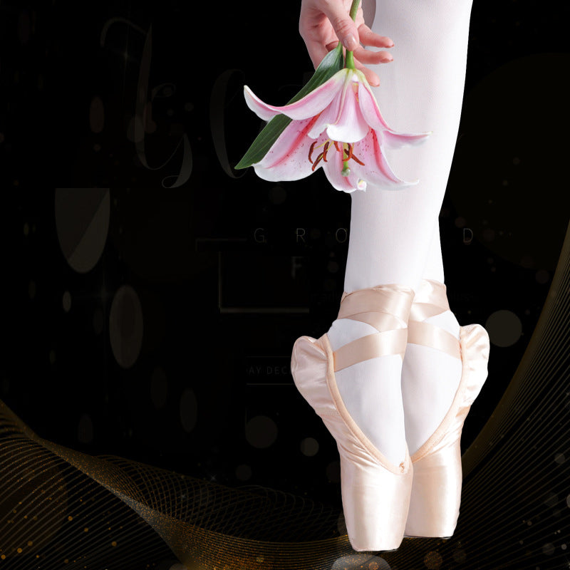 Women's Satin Ballet Pointe Shoes