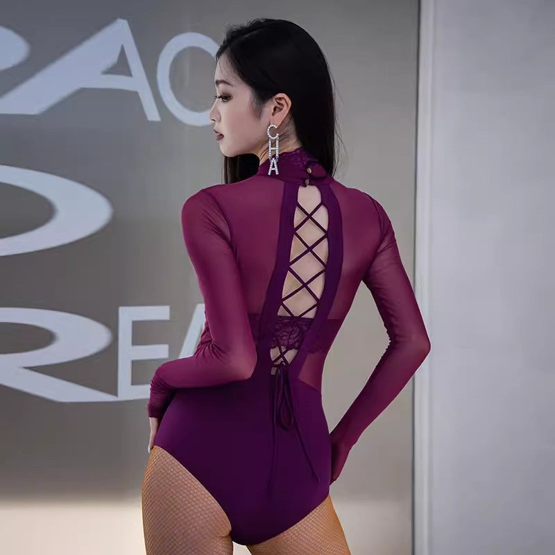 Women's DanceWear Training Performance Bodysuits