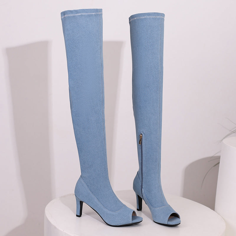 Women's 7cm/9cm Dance Heels Boots JazShoes Pole Dancing Shoes