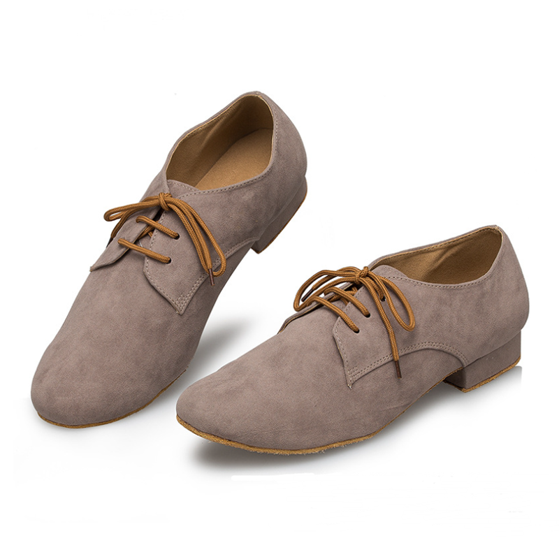 Men's Leatherette 2.5cm Heels Teaching & Practice Shoes Ballroom Dance Shoes
