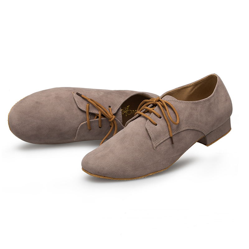 Men's Leatherette 2.5cm Heels Teaching & Practice Shoes Ballroom Dance Shoes