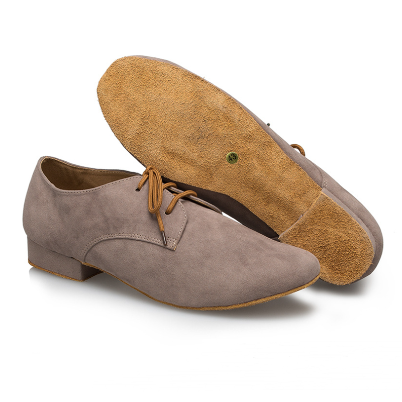 Men's Leatherette 2.5cm Heels Teaching & Practice Shoes Ballroom Dance Shoes