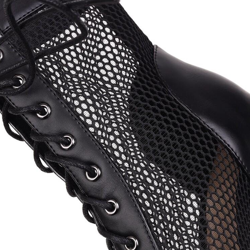 Women's Customized Heel Suede Sole Dance Boots Dance Heels