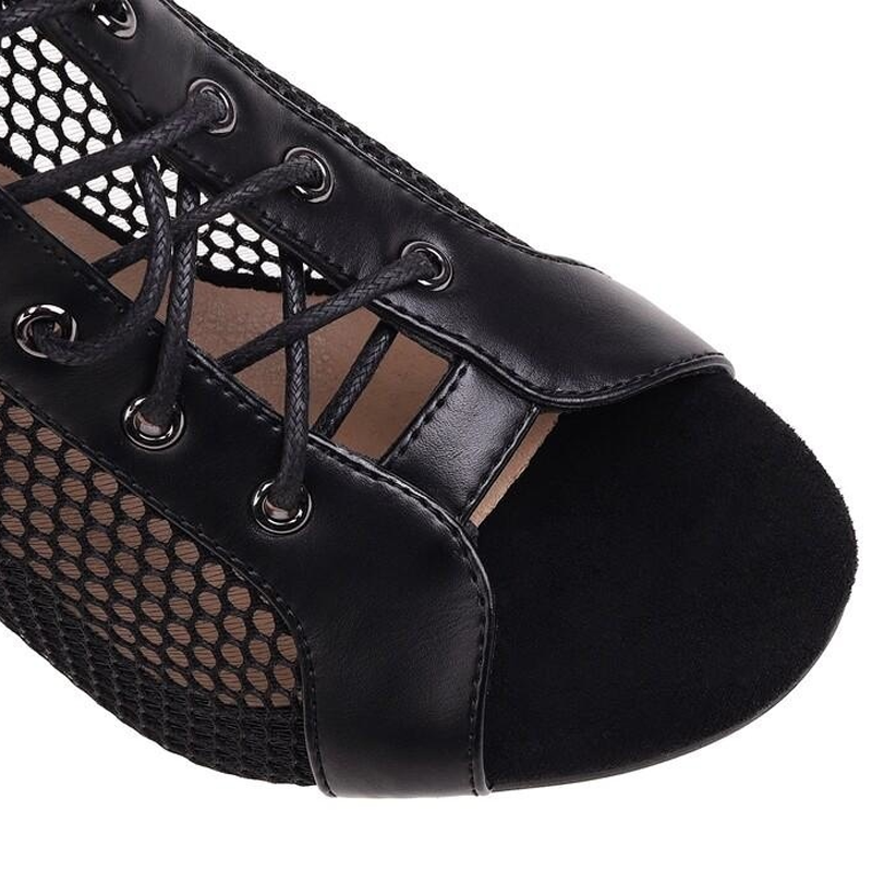 Women's Customized Heel Suede Sole Dance Boots Dance Heels