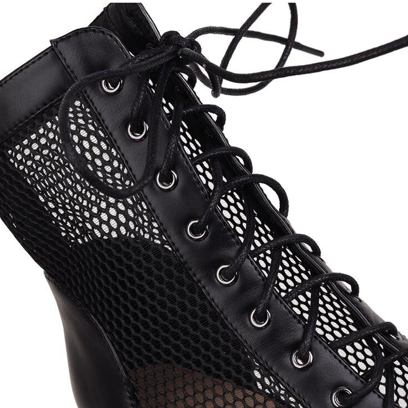 Women's Customized Heel Suede Sole Dance Boots Dance Heels