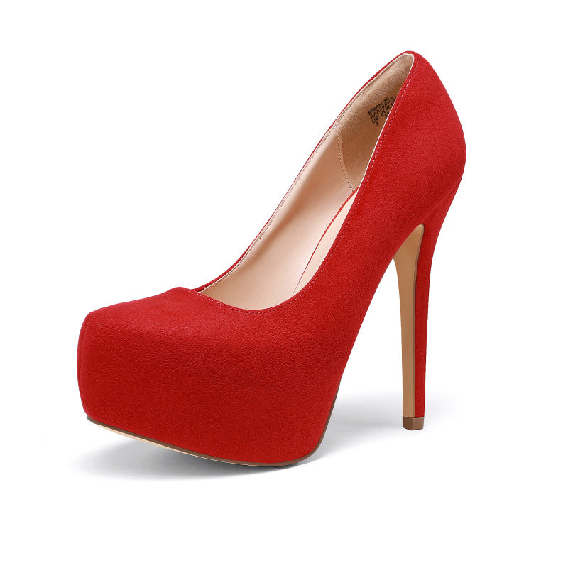 High Heel Platform Pumps