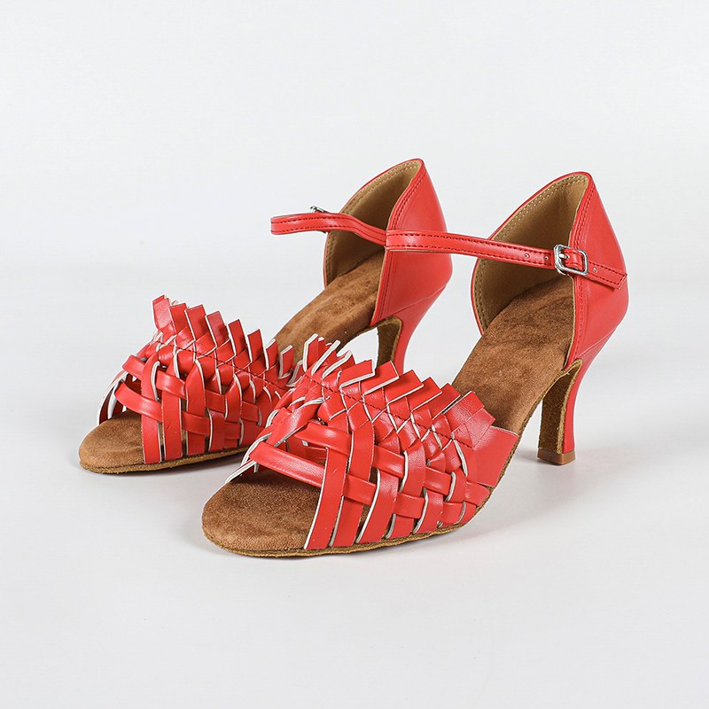 Women's Customized Heel Latin Dance Shoes Ballroom Dance Shoes