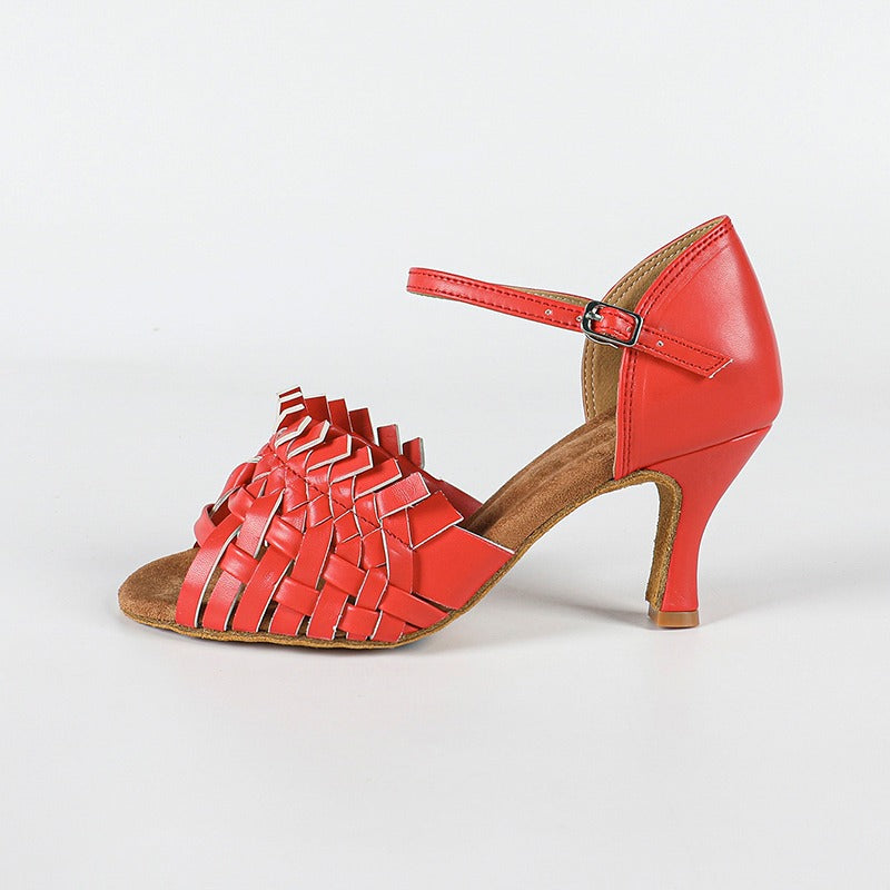Women's Customized Heel Latin Dance Shoes Ballroom Dance Shoes