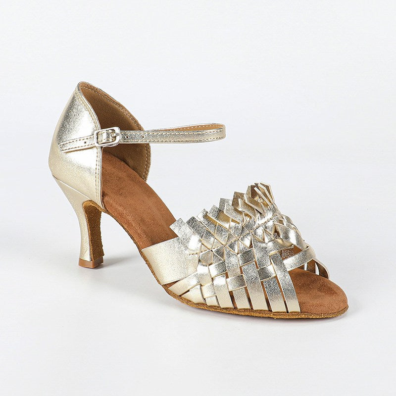 Women's Customized Heel Latin Dance Shoes Ballroom Dance Shoes