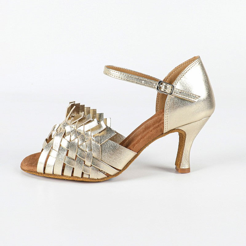 Women's Customized Heel Latin Dance Shoes Ballroom Dance Shoes