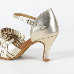 Women's Customized Heel Latin Dance Shoes Ballroom Dance Shoes