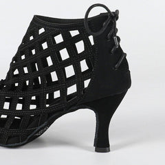 Women's Black Customized Heel Heels Dance Boots JazDancing Shoes