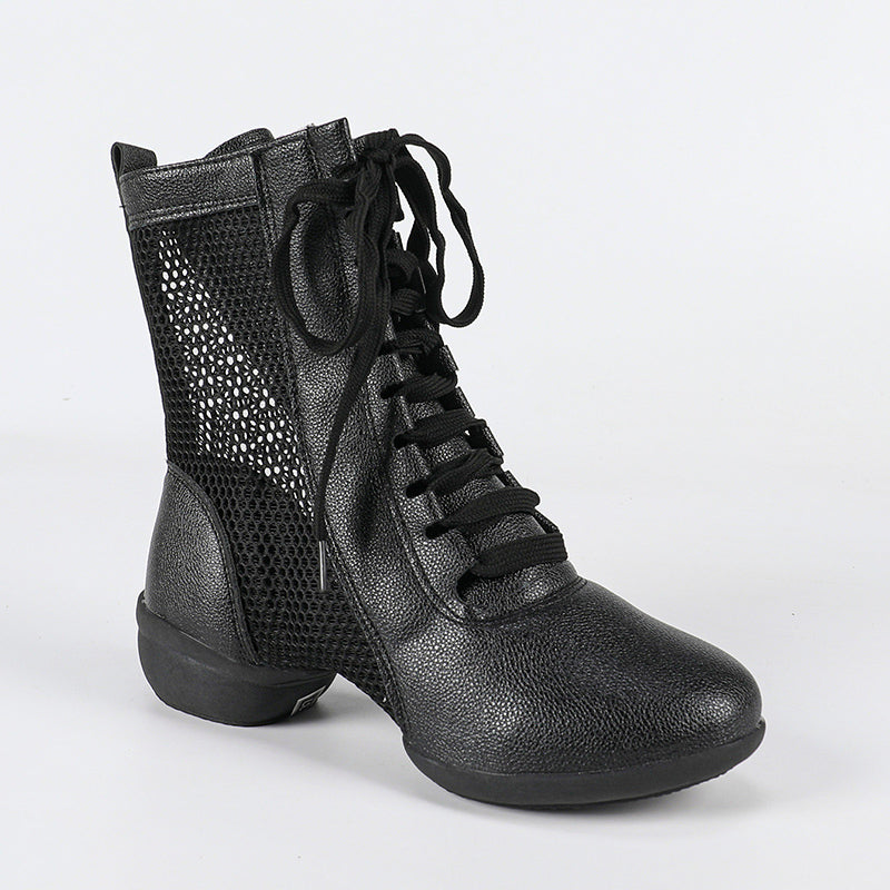 Women's Leatherette 4cm Heels With Lace-up Dance Shoes/Dance Boots/JazBoots
