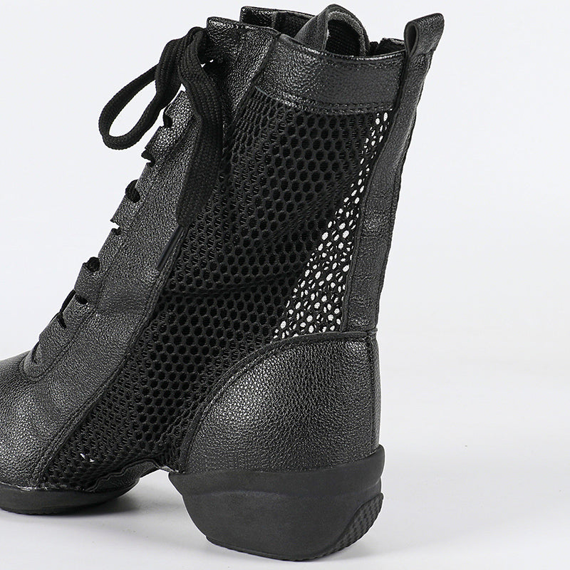 Women's Leatherette 4cm Heels With Lace-up Dance Shoes/Dance Boots/JazBoots
