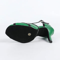 Women's Customized Heel Latin Dance Shoes Ballroom Dance Shoes