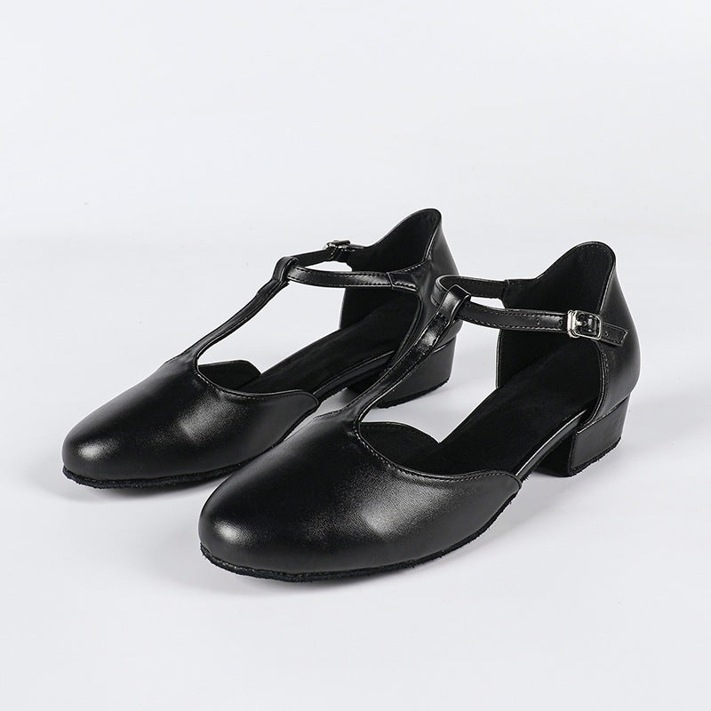 Women's Leatherette 2.5cm Swing Dance Shoes Character Dance Shoes